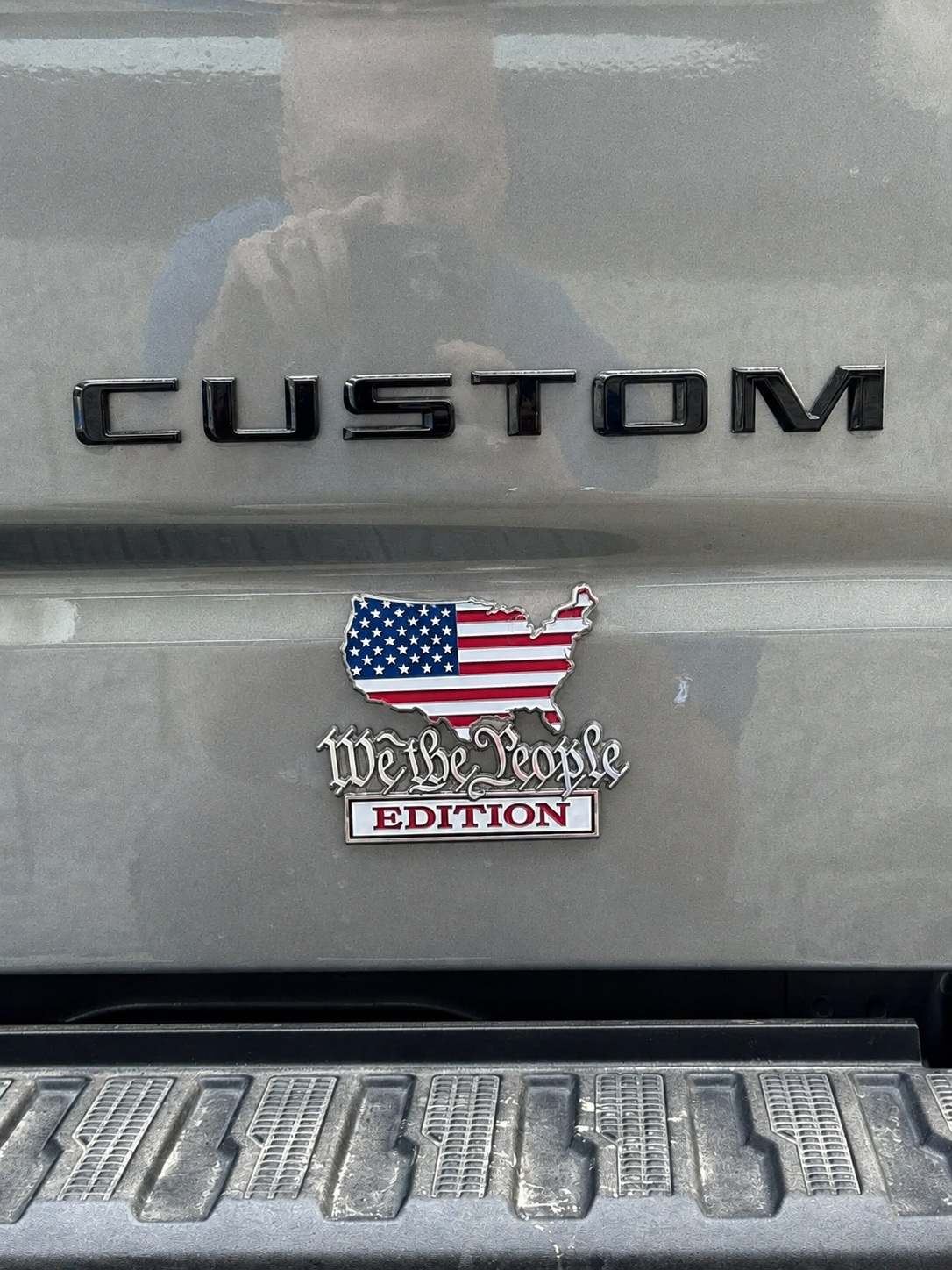 USA Faith, Family & Freedom Metal Emblem
