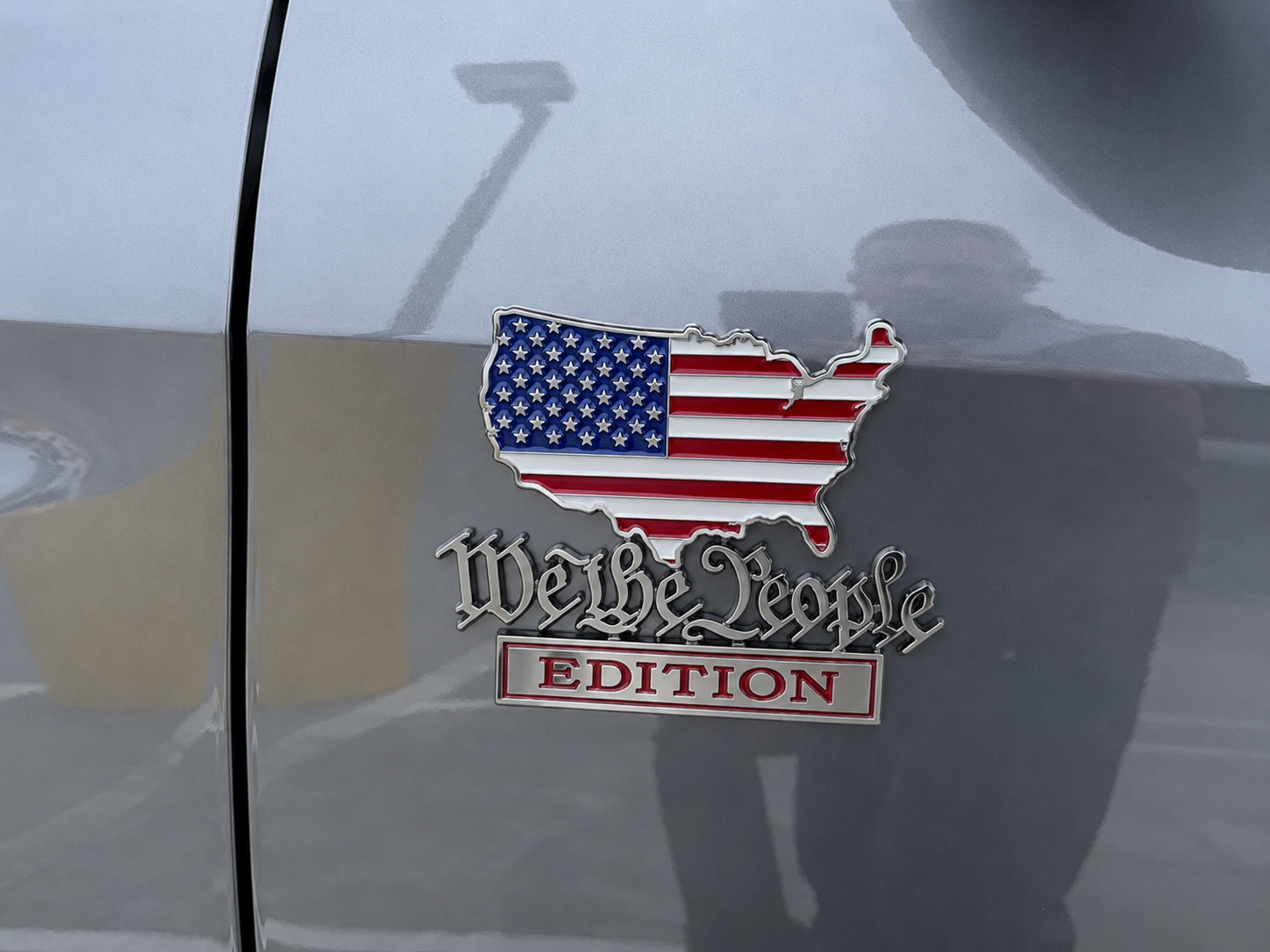 USA Faith, Family & Freedom Metal Emblem