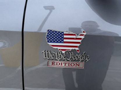 USA Faith, Family & Freedom Metal Emblem