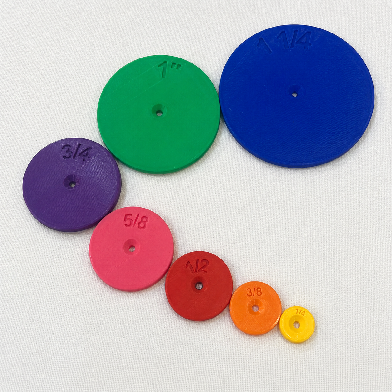 🧶Last Day 60% OFF - Seam Allowance Disc Set with Storage Stand
