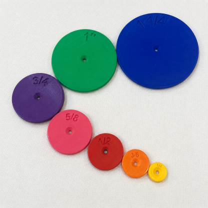 🧶Last Day 60% OFF - Seam Allowance Disc Set with Storage Stand