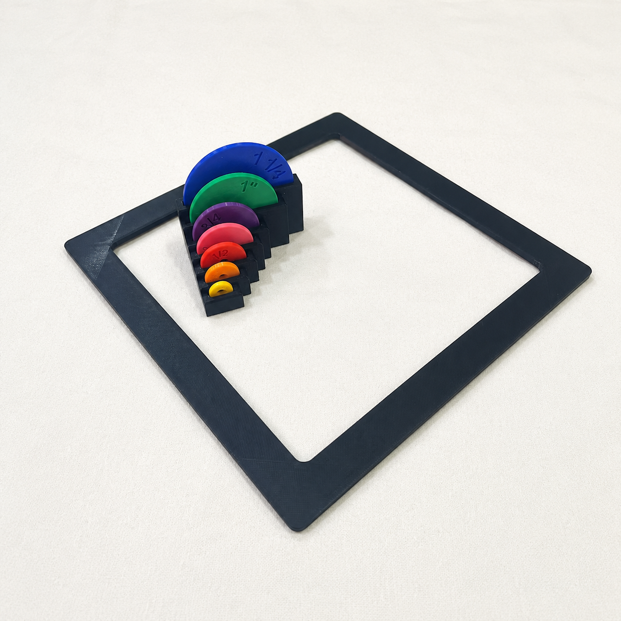 🧶Last Day 60% OFF - Seam Allowance Disc Set with Storage Stand