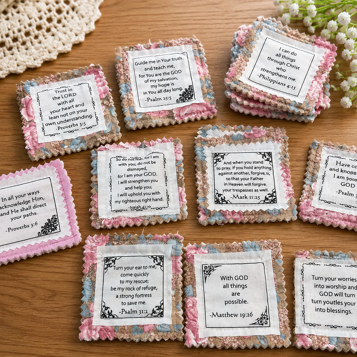 🎁Last Day 60% OFF - Pocket Prayers Fabric Panel
