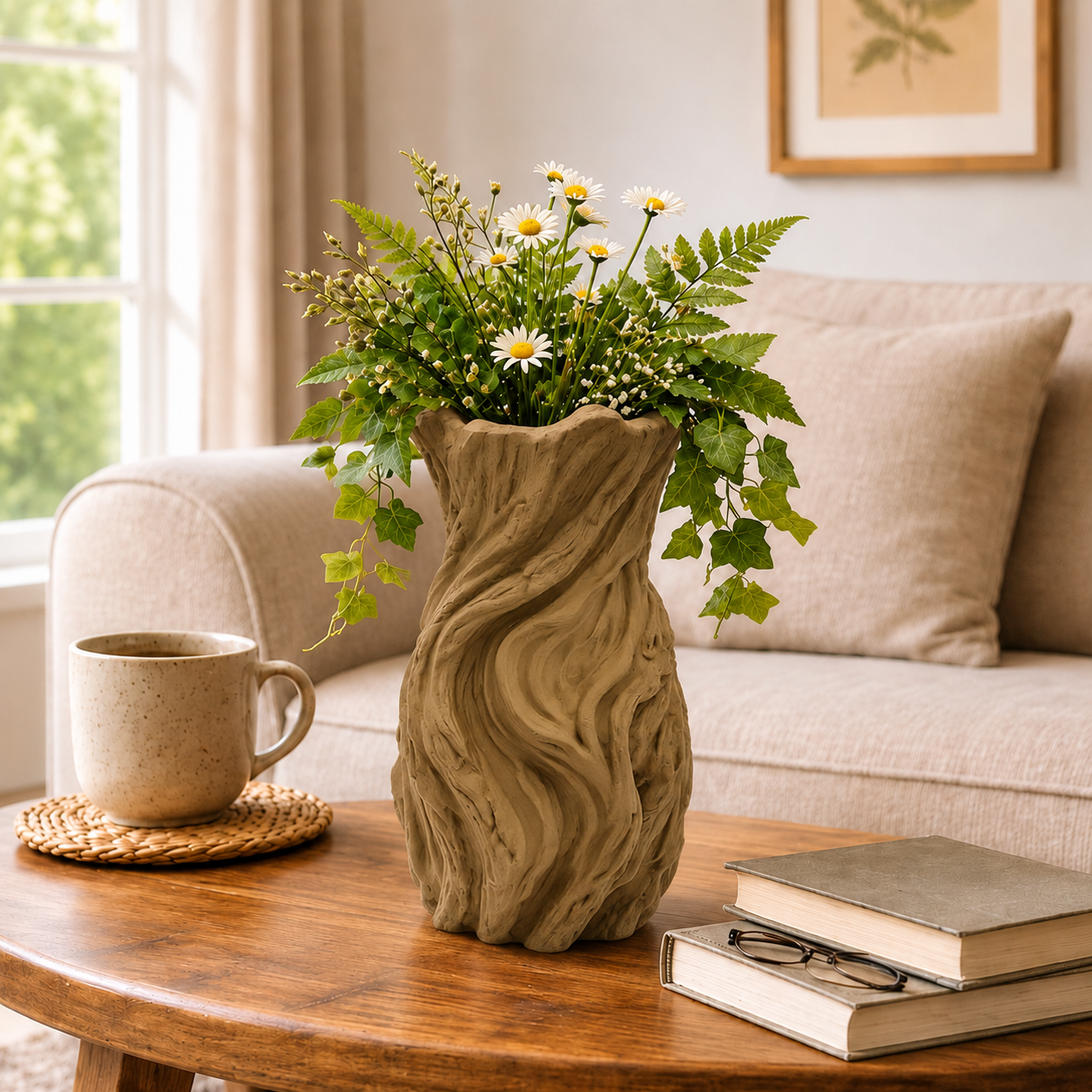 🎁Last Day 60% OFF - Twisted Wood Vase