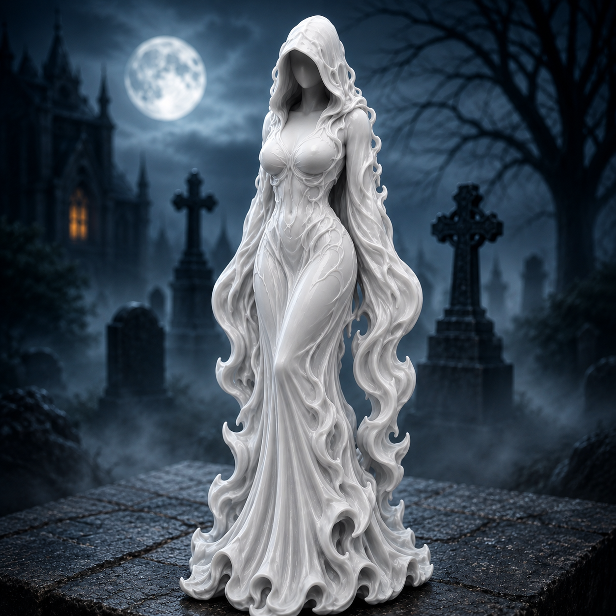 👻Last Day 60% OFF - Ghost Goddess Statue