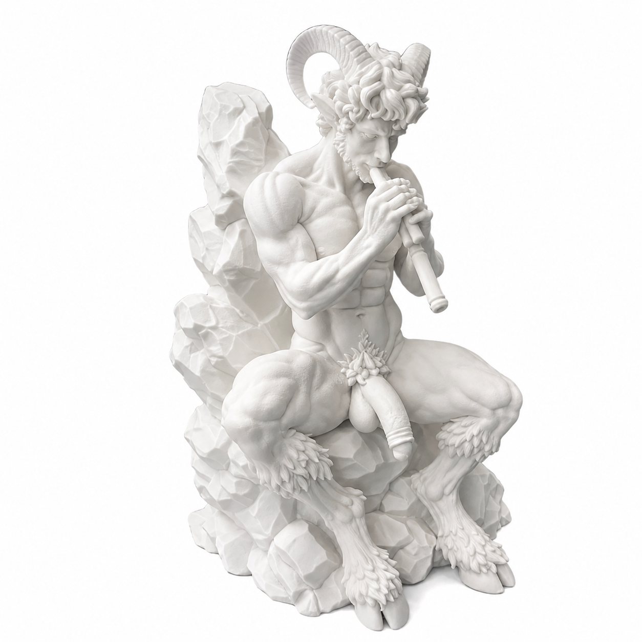 Classical Flute Statue