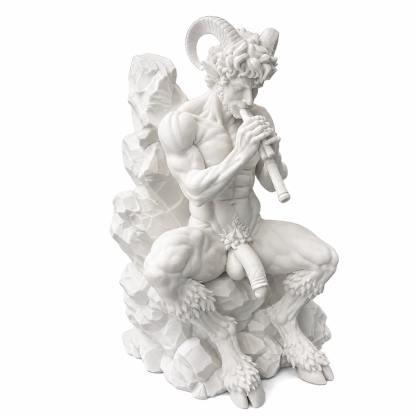 Classical Flute Statue