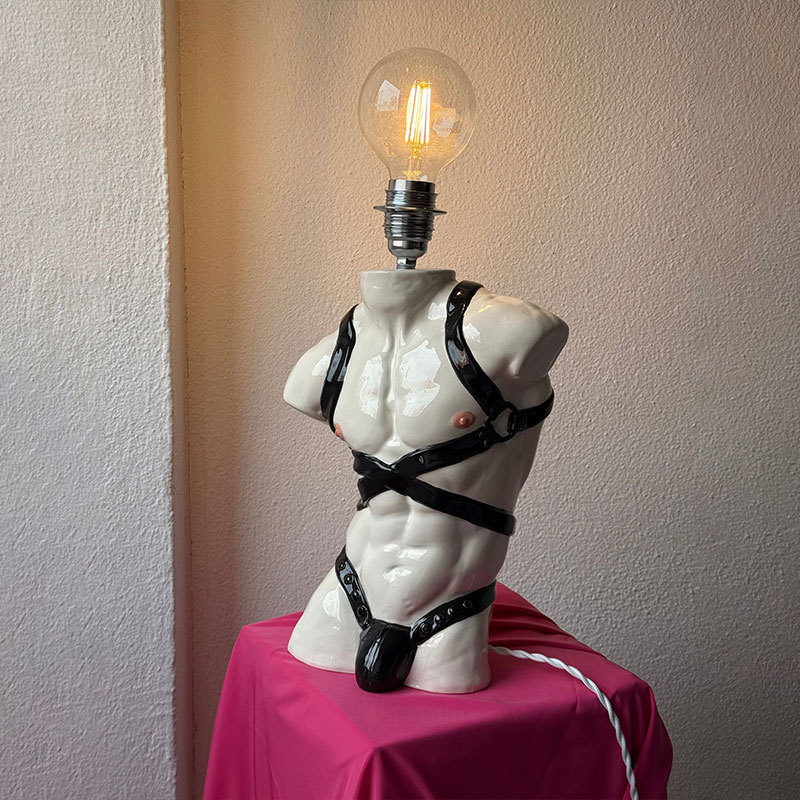 Apollo Body Sculpture Table Lamp