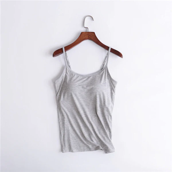 Tank Top with Built-in Bra