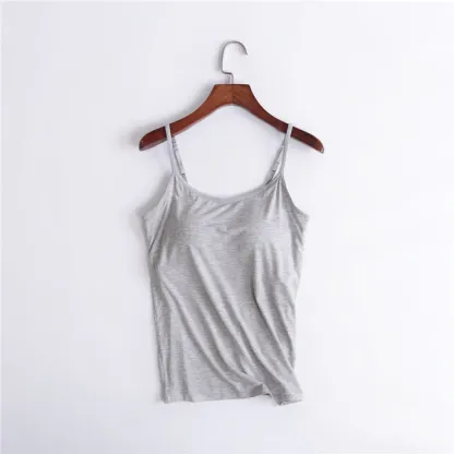 Tank Top with Built-in Bra