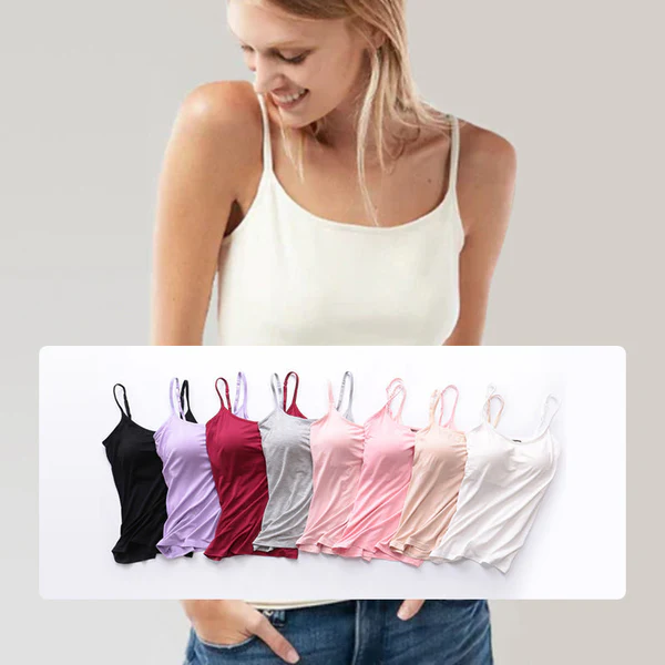 Tank Top with Built-in Bra
