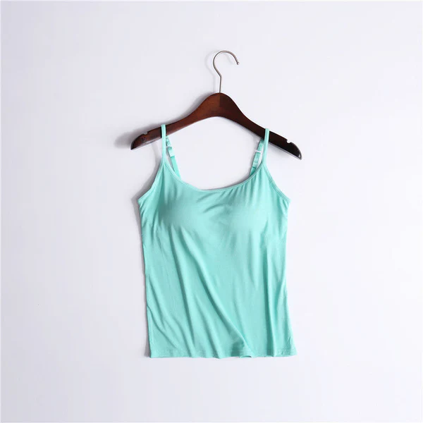 Tank Top with Built-in Bra
