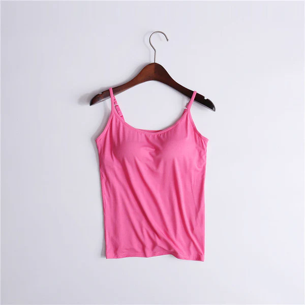 Tank Top with Built-in Bra