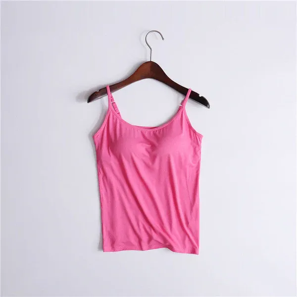 Tank Top with Built-in Bra