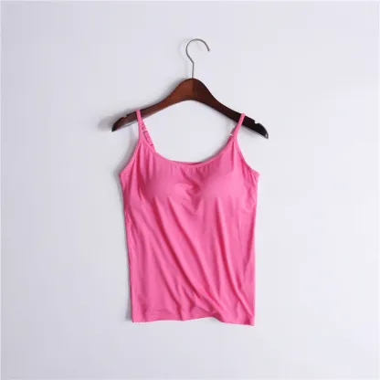 Tank Top with Built-in Bra