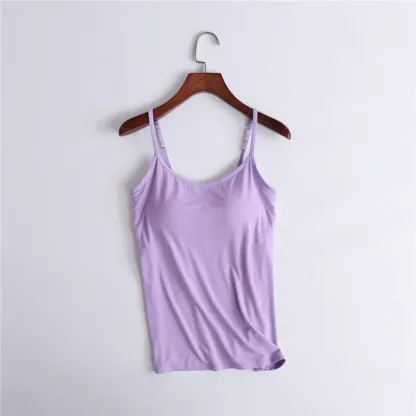 Tank Top with Built-in Bra