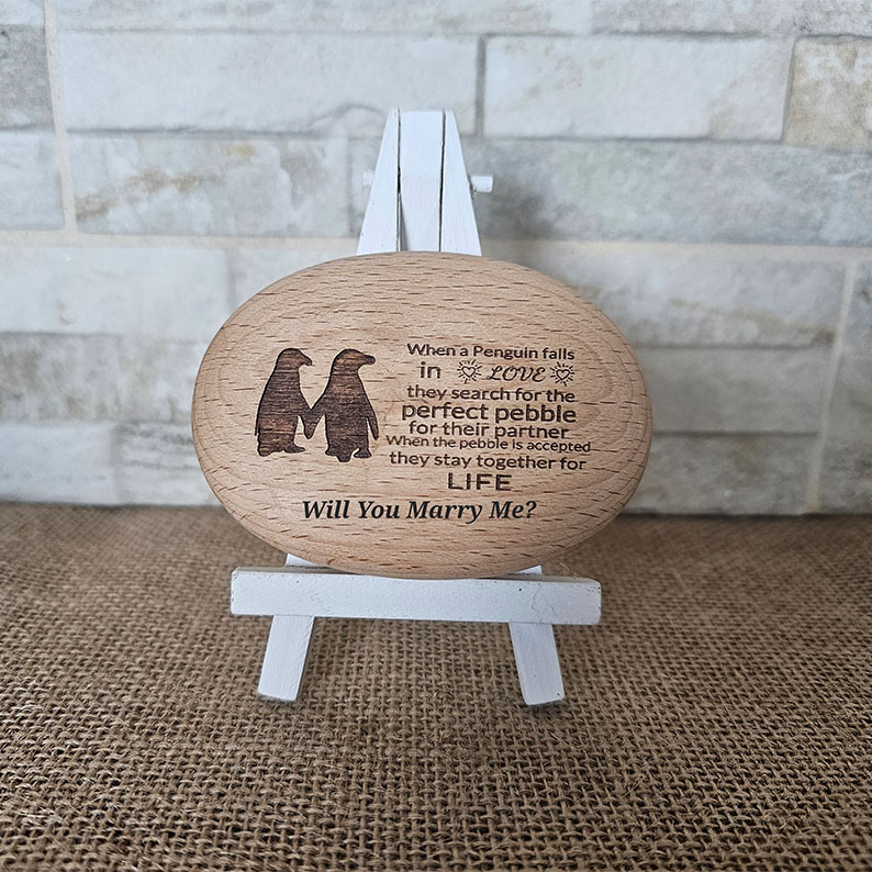Penguin Pebble Gift