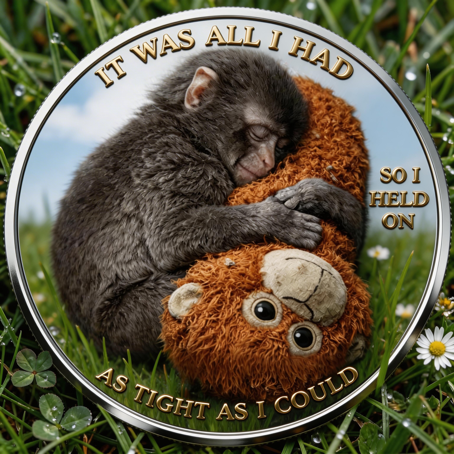 Last Day 49% OFF - Hold On Together Commemorative Challenge Coin