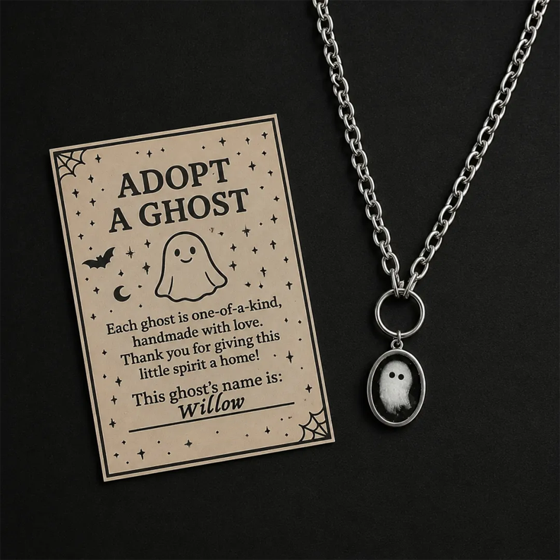 Ghost Adoption Necklace