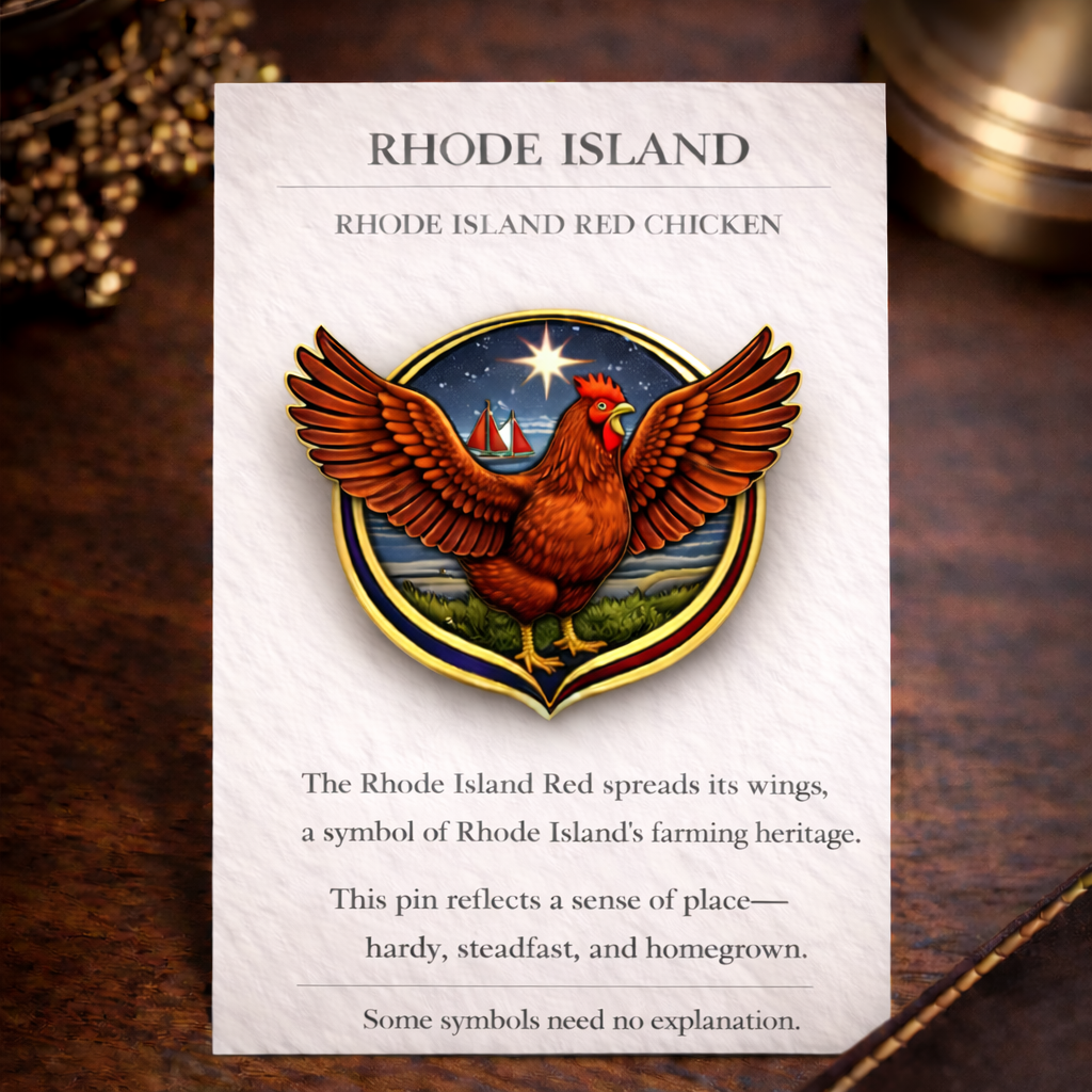 State Bird Pins Collection