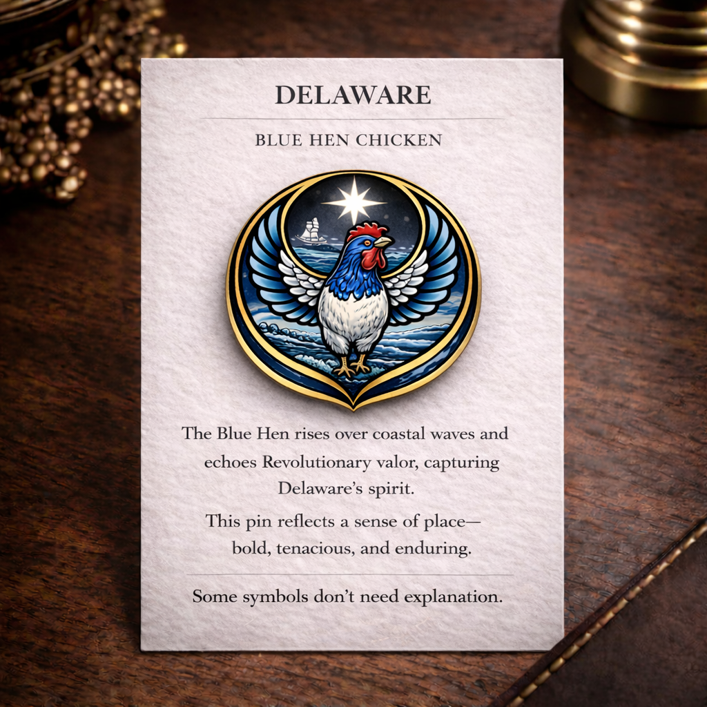 State Bird Pins Collection