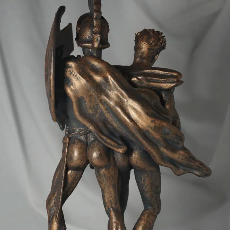 Achilles and Patroclus Statue