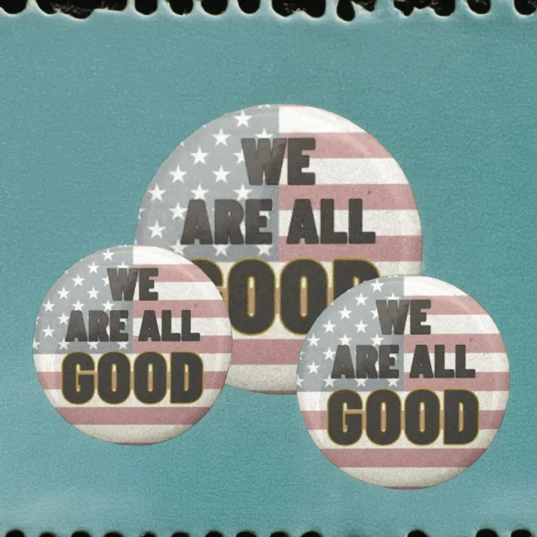 Abolish ICE Button, Anti-ICE Be Good Protest Pins