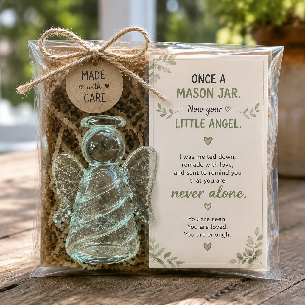 Divine Recycled Angel Keepsake