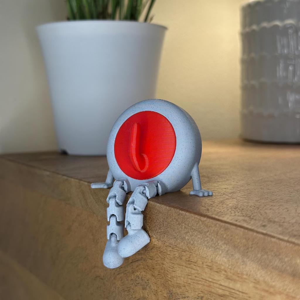 3D-Printed Articulated Sports Ball Buddy