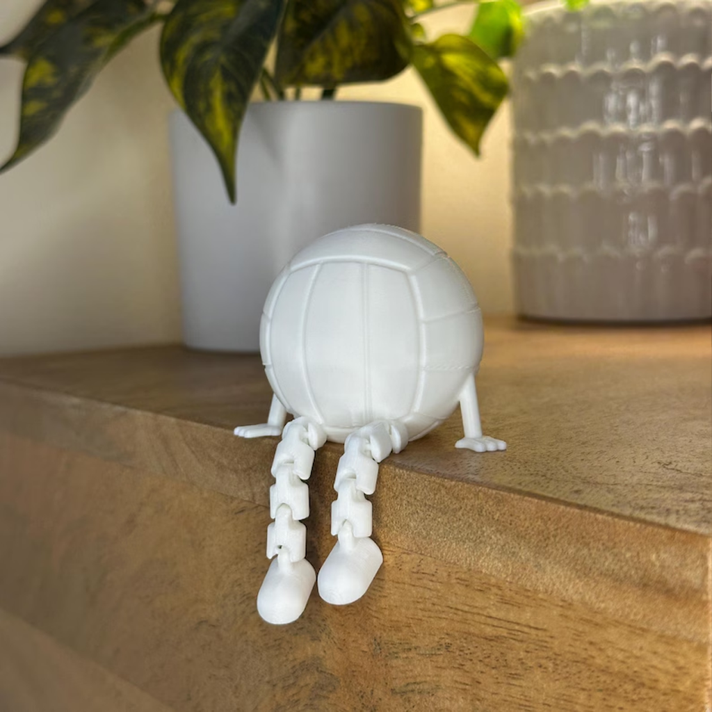 3D-Printed Articulated Sports Ball Buddy