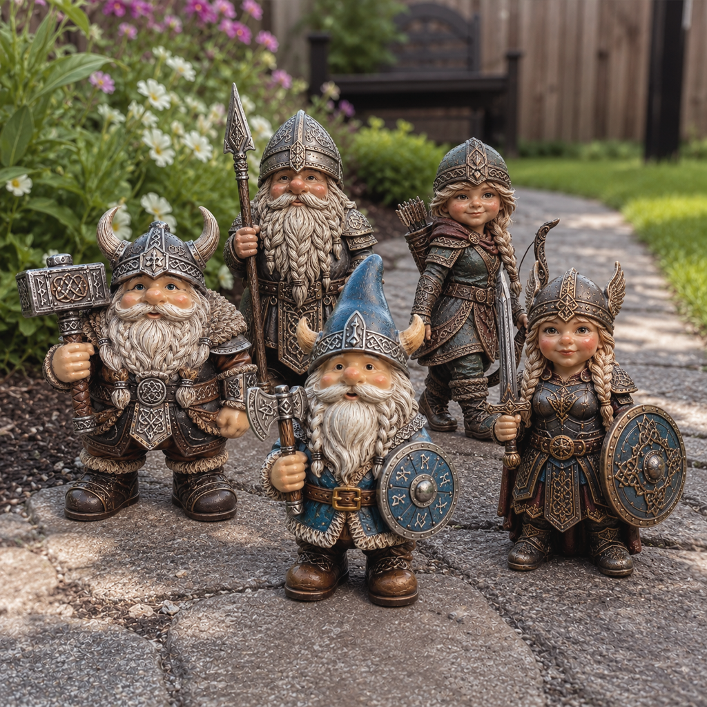 Viking Gnome Warrior Squad