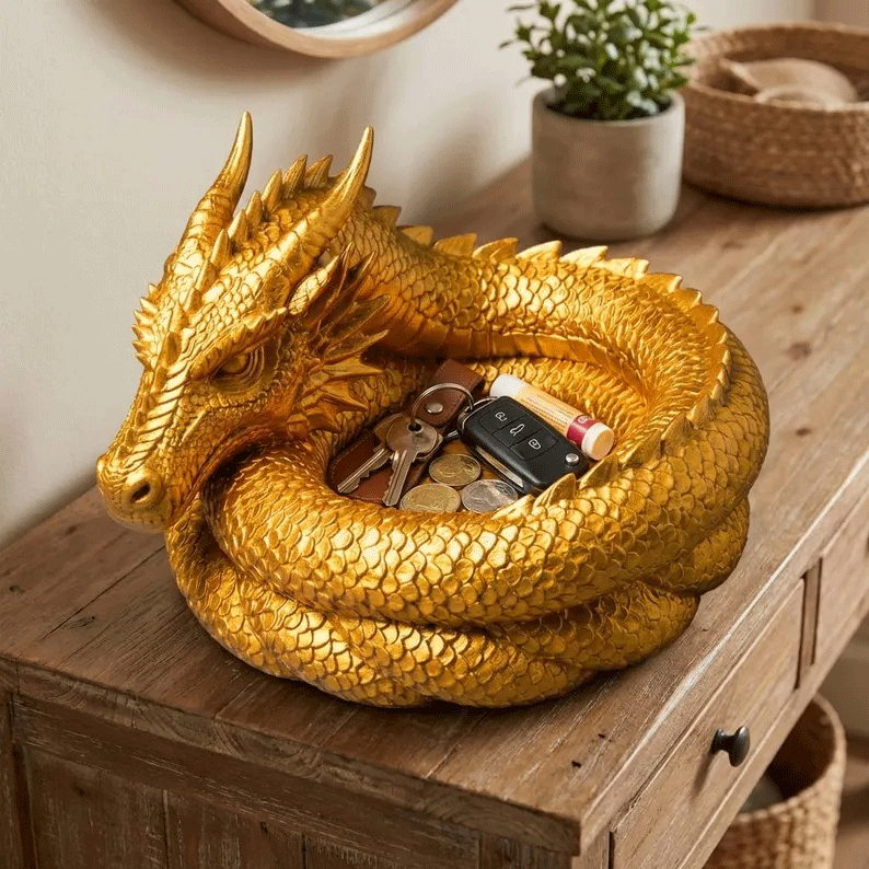 Dragon Catchall Bowl