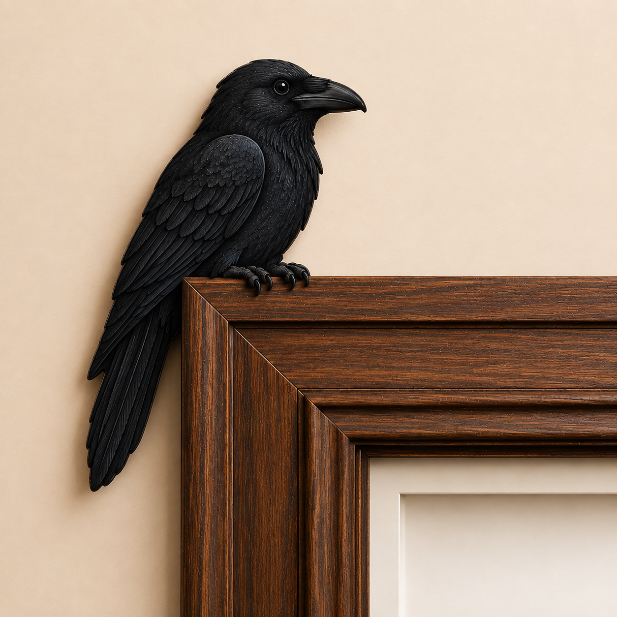 Wooden Owl Door Topper