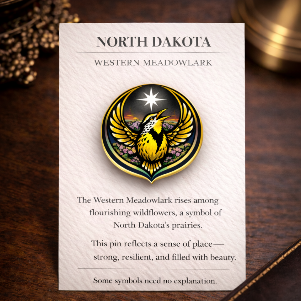 State Bird Pins Collection