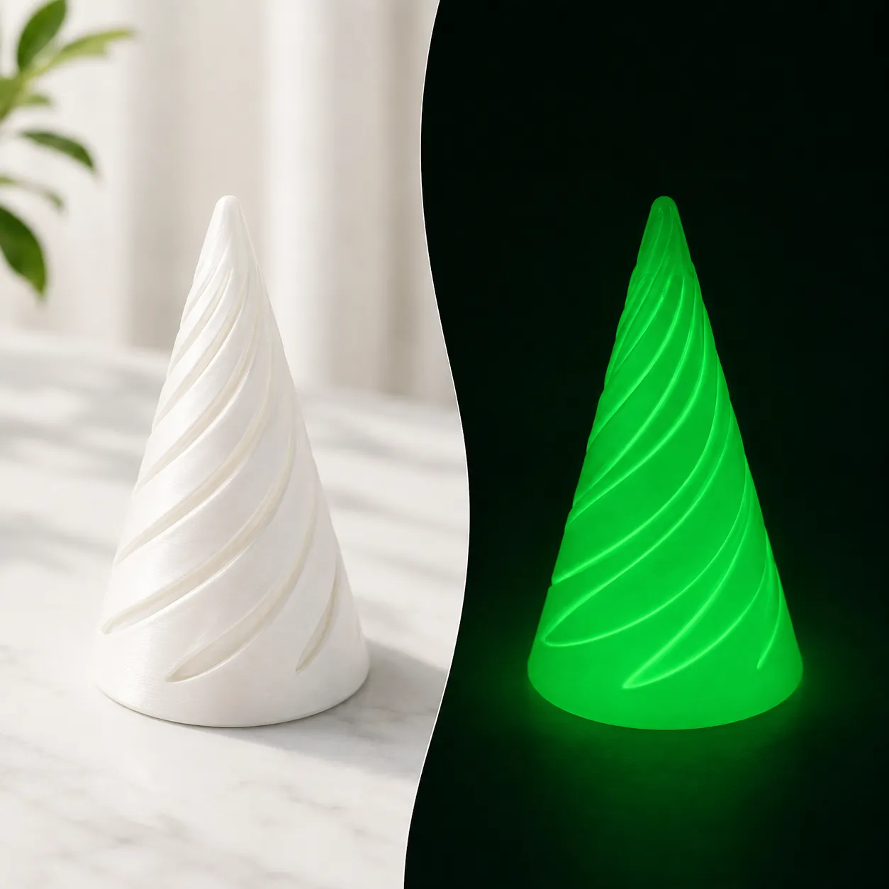 3D-Printed Spiral Cone Fidget Toy