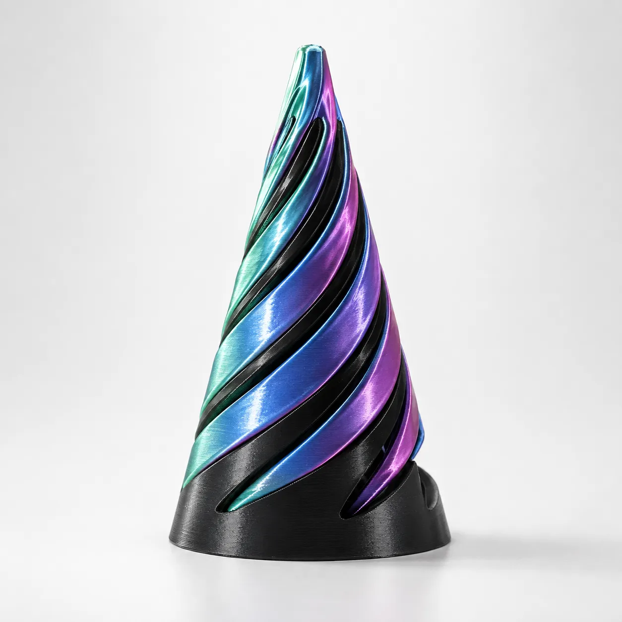 3D-Printed Spiral Cone Fidget Toy