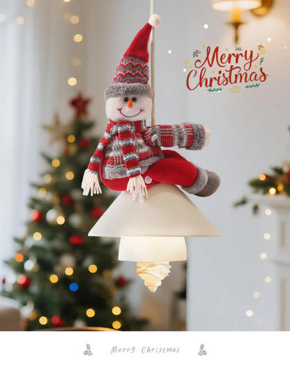 Christmas Dancing Hanging Decorations (Festive Plush Ornaments)