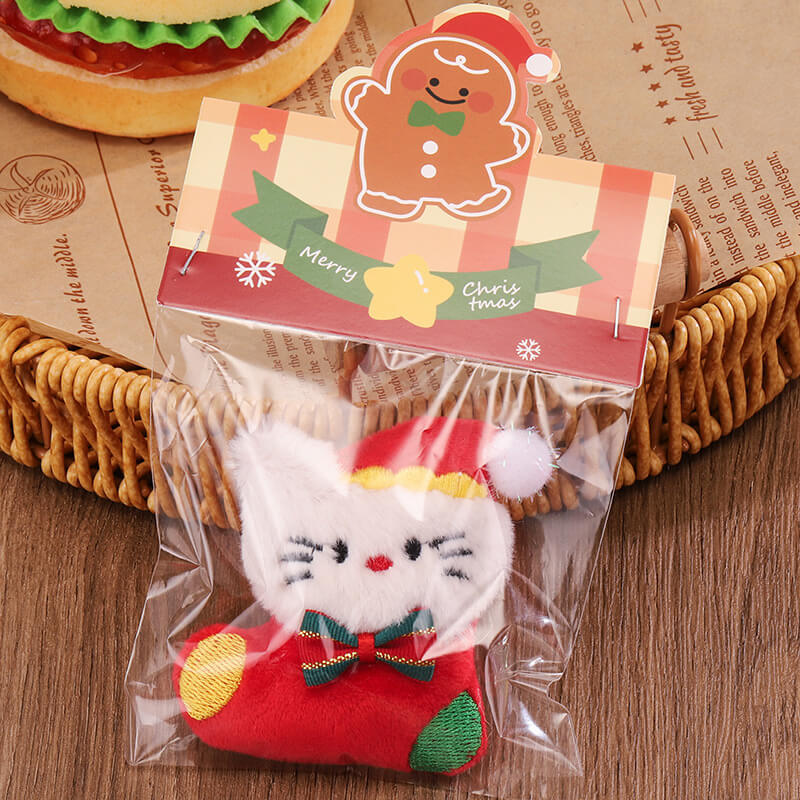 Cute Christmas Plush Charms – Mini Holiday Keychains 🎄✨