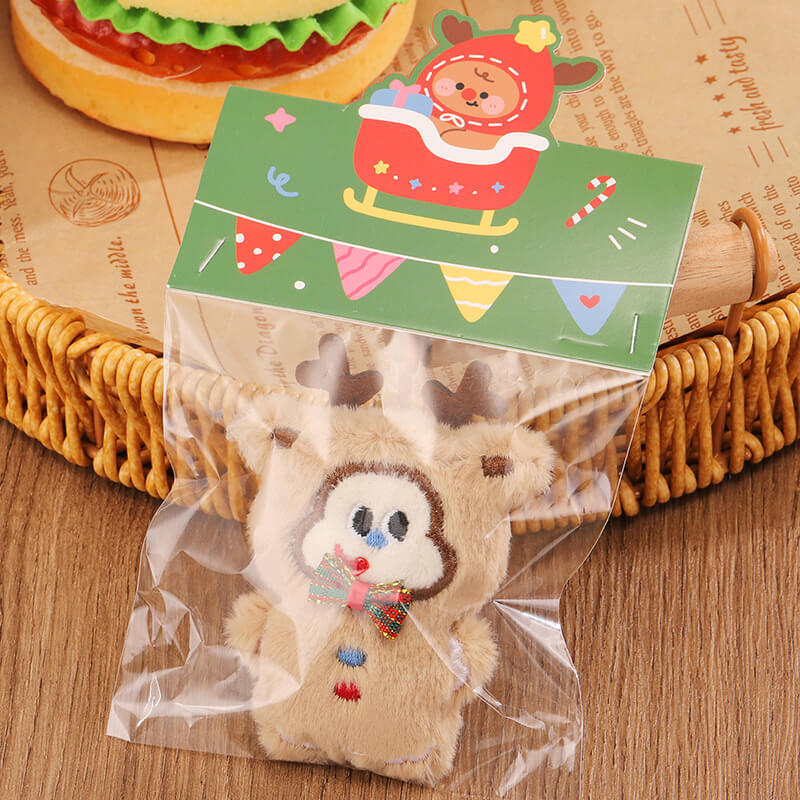 Cute Christmas Plush Charms – Mini Holiday Keychains 🎄✨