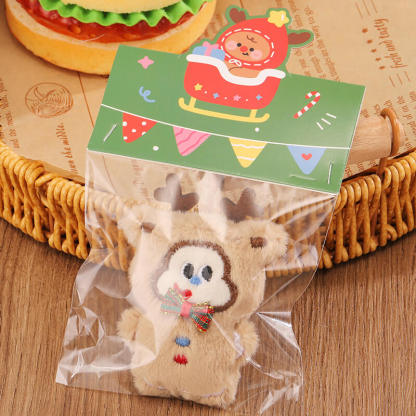 Cute Christmas Plush Charms – Mini Holiday Keychains 🎄✨