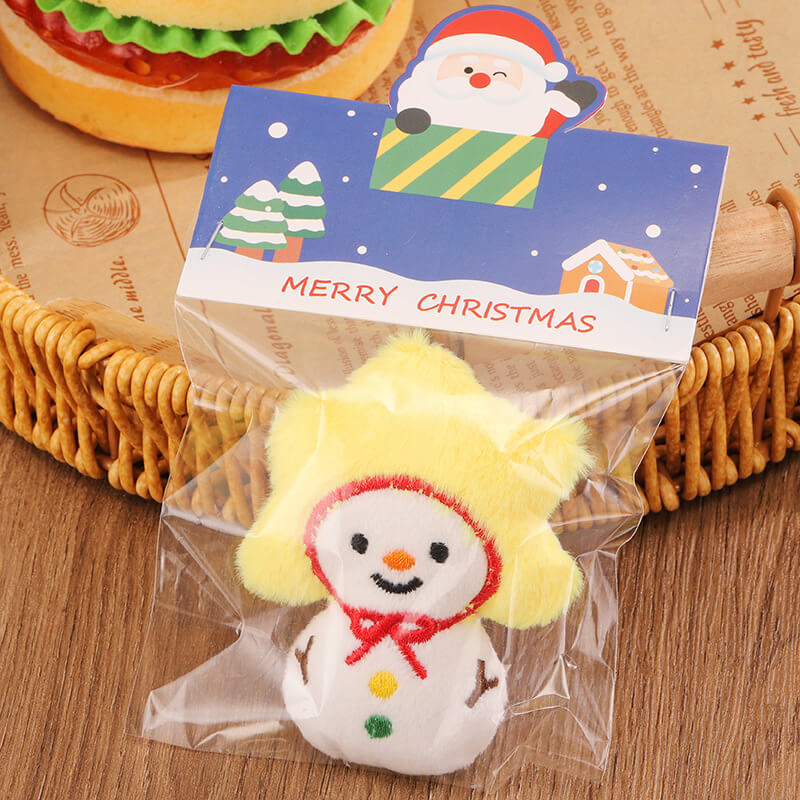 Cute Christmas Plush Charms – Mini Holiday Keychains 🎄✨