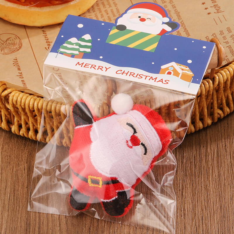 Cute Christmas Plush Charms – Mini Holiday Keychains 🎄✨
