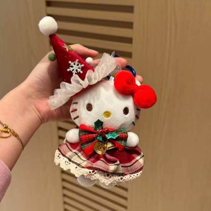 Hello Kitty Christmas Hanging Plush Charms (Holiday Edition)