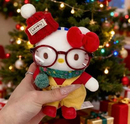 Hello Kitty Christmas Hanging Plush Charms (Holiday Edition)