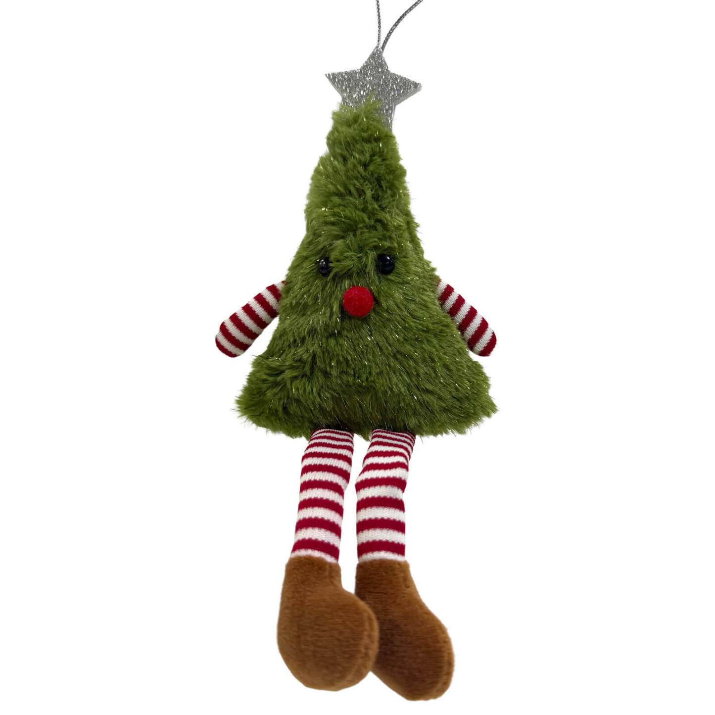Long-Leg Christmas Tree Plush Charms (Holiday Edition)