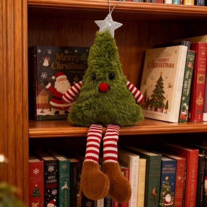 Long-Leg Christmas Tree Plush Charms (Holiday Edition)