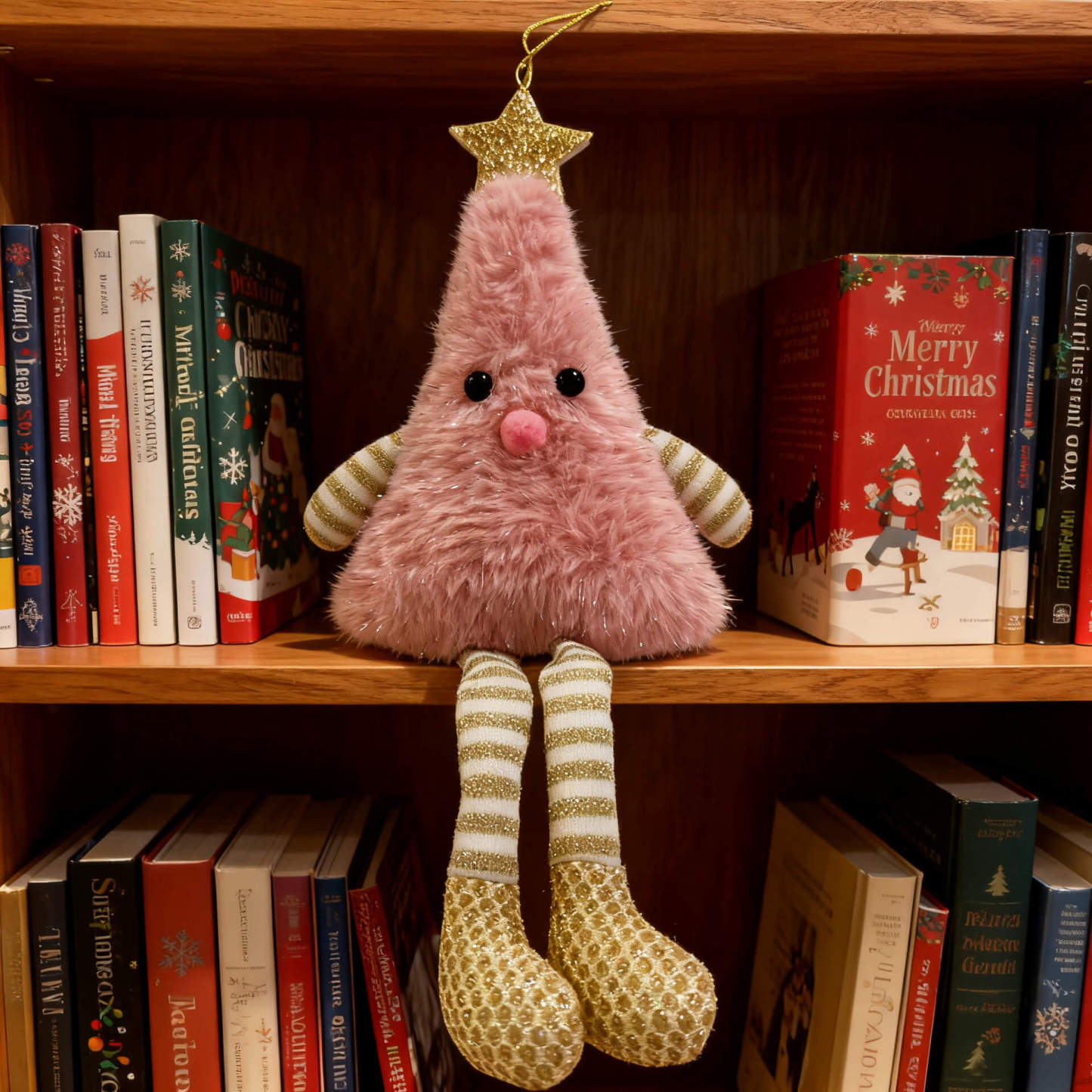 Long-Leg Christmas Tree Plush Charms (Holiday Edition)