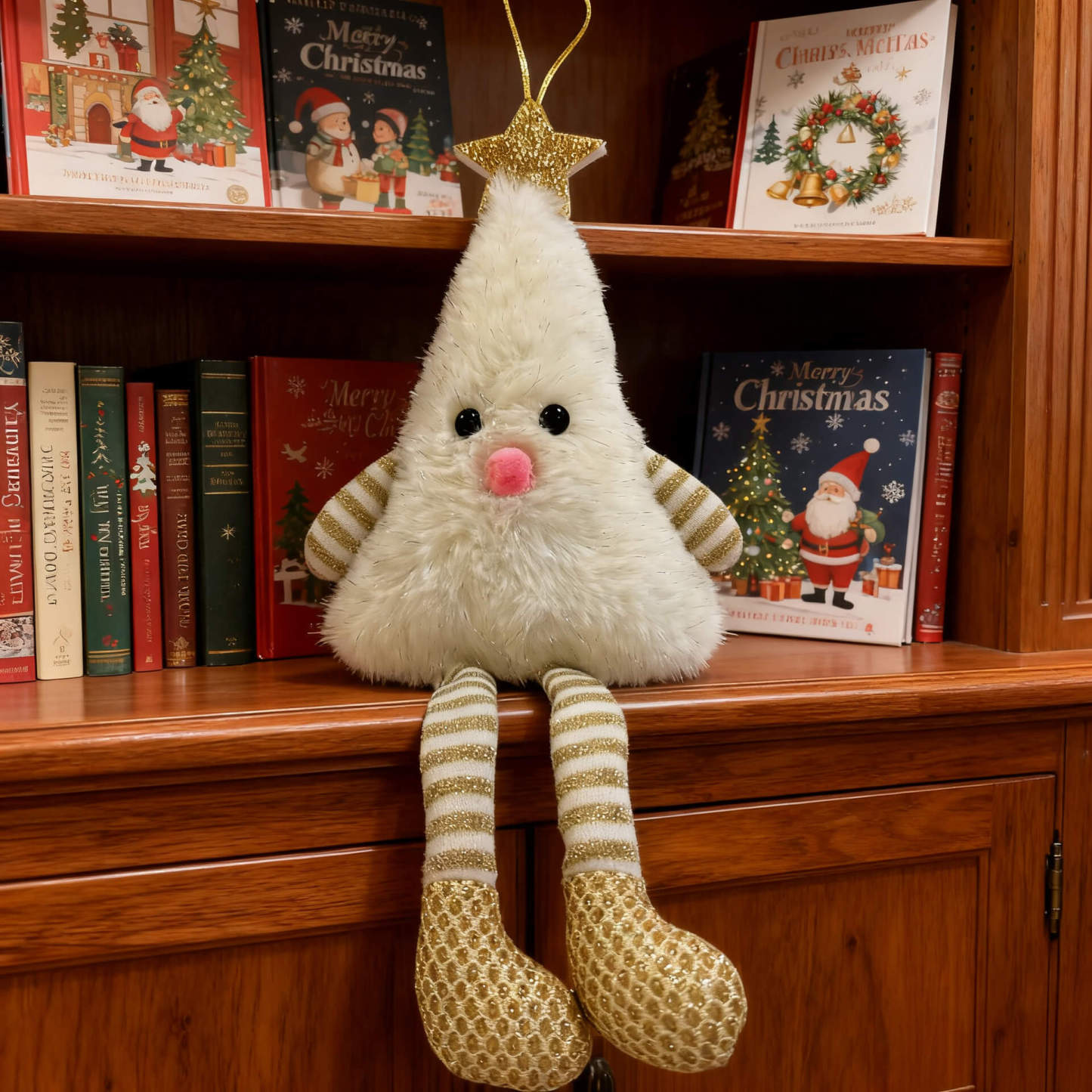 Long-Leg Christmas Tree Plush Charms (Holiday Edition)