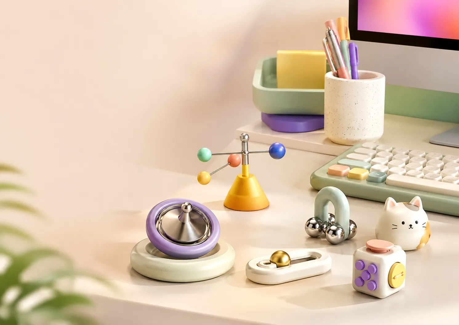 Fun desk toys and quirky office desk gadgets from KibToys