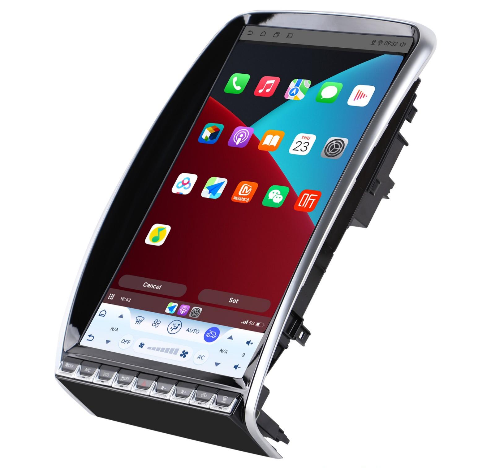 14.4“inch Tesla Style Vertical Screen Android 13 Car Radio GPS Navigation For Dodge Durango 2014-2020 Car Multimedia Stereo Player